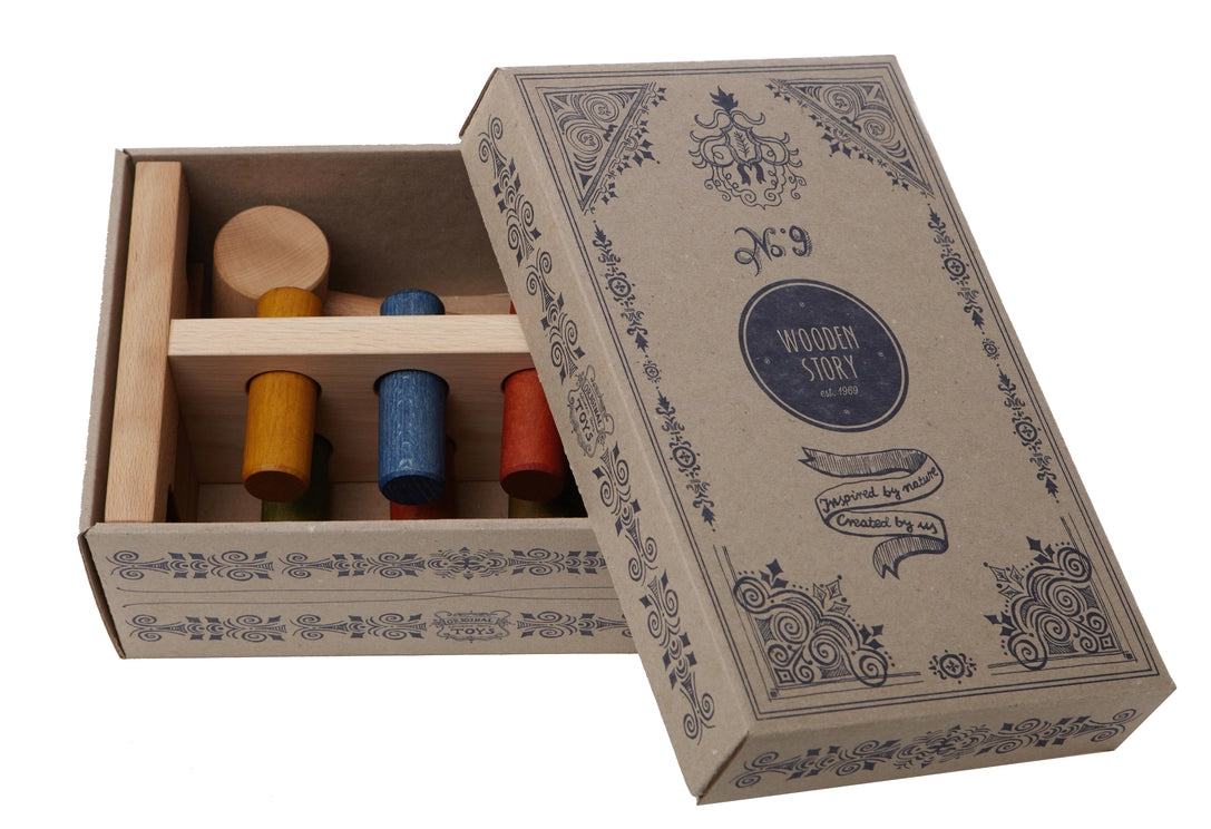 Rainbow Pound-A-Peg