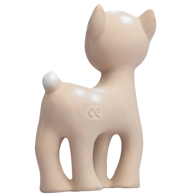 Deer Organic Natural Rubber Teether & Rattle
