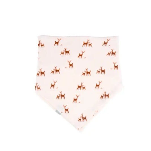 Deer to My Heart Kerchief Bib