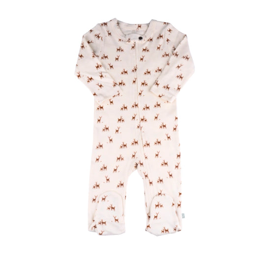 Deer to My Heart Organic Footie