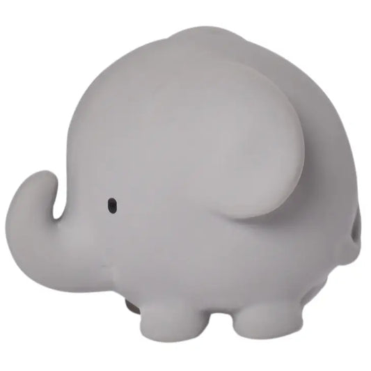 Elephant Organic Natural Rubber Teether & Rattle