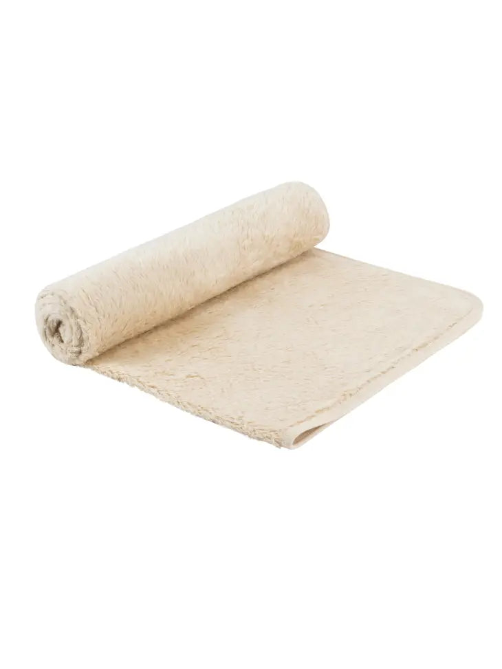 Faux Fur Sherpa Stroller Blanket