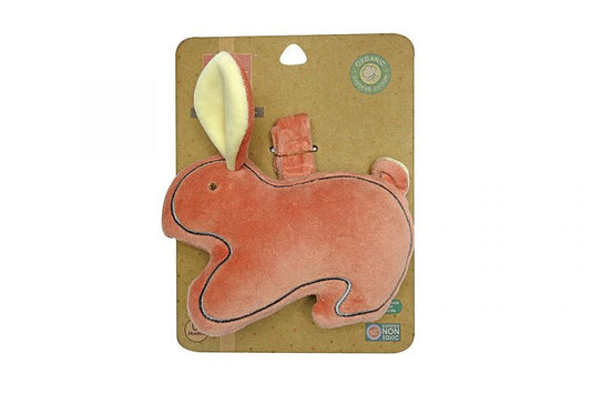 Bunny Flat Stroller Toy