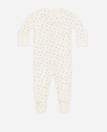 Fleur Zip Long Sleeve Sleeper Footie