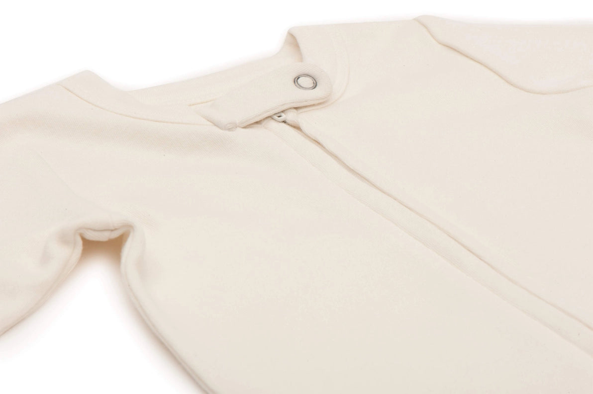 Ivory Newborn Organic Footie