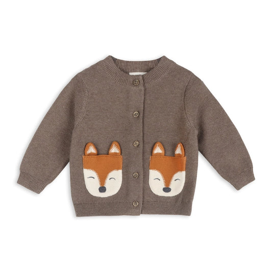 Fox Pocket Knit Cardigan
