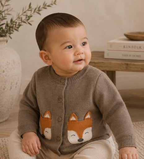 Fox Pocket Knit Cardigan