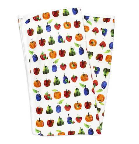 The Very Hungry Caterpillar Fruit Organic Blanket