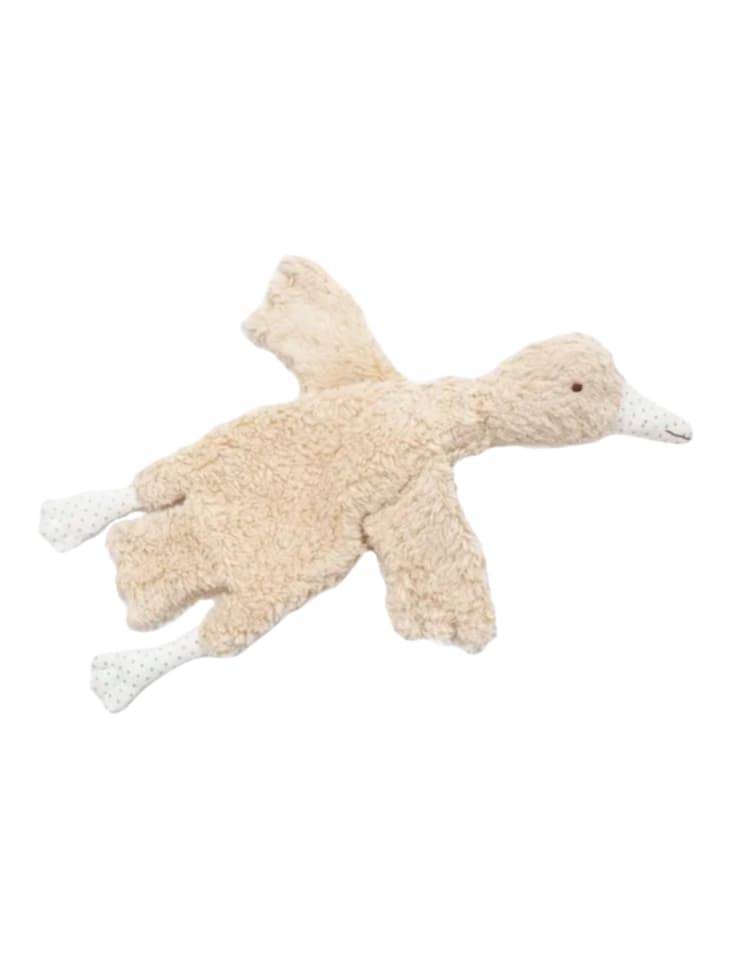 Organic Abigail Goose Lovey Sherpa Toy