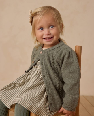 Forest Stripe Alda Dress