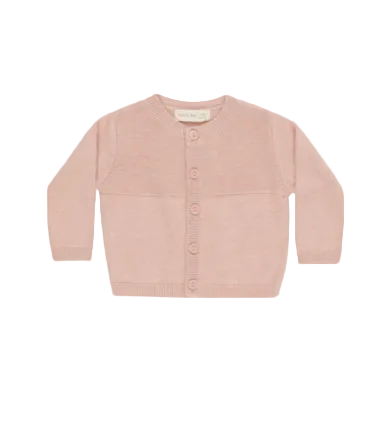 Heathered Rose Knit Cardigan