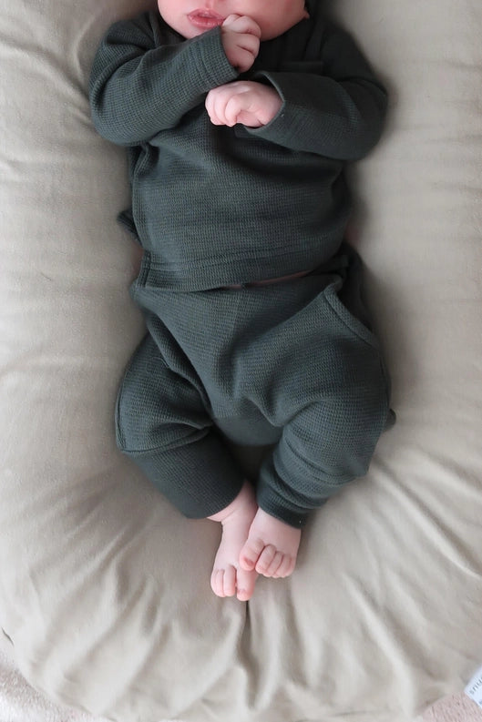 Organic Thermal Henley & Jogger Set