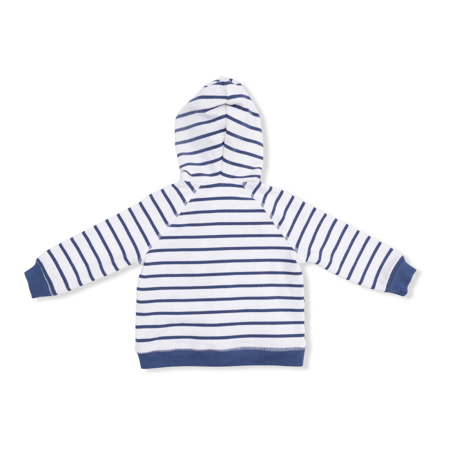 Zip Hoodie in Oceana Stripe
