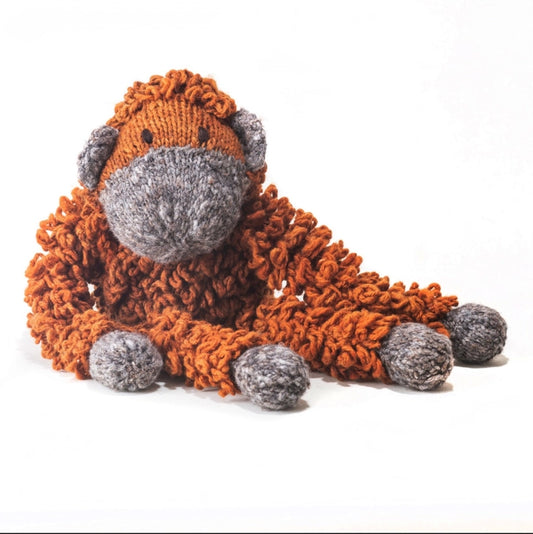 Organic Wool Orangutan