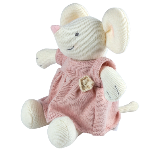 Knitted Meiya the Mouse