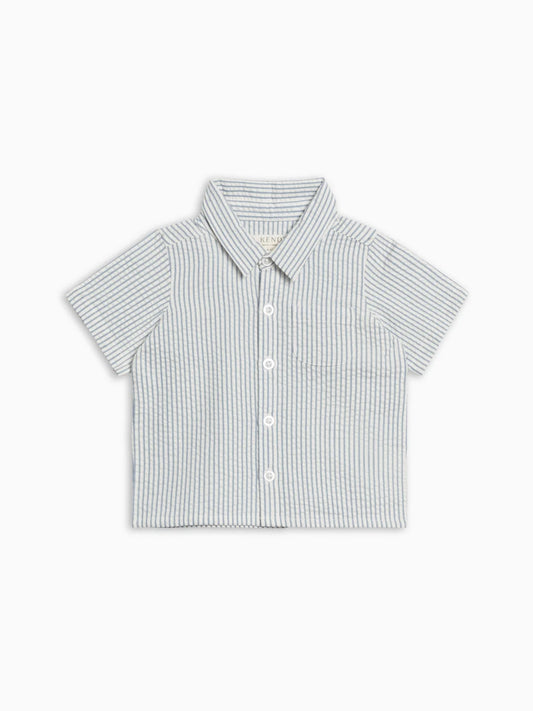 Landon Seersucker Button Down