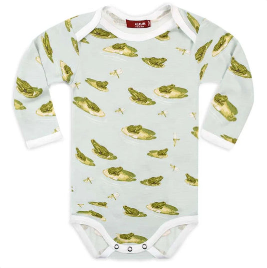 Leap Frog Bamboo Long Sleeve One Piece