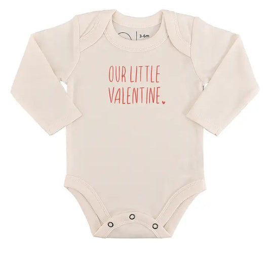Little Valentine Graphic Long Sleeve Bodysuit