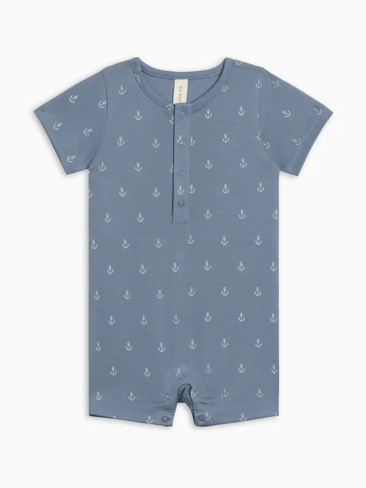 Mason Romper in Anchor