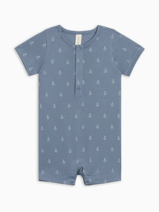 Mason Romper in Anchor