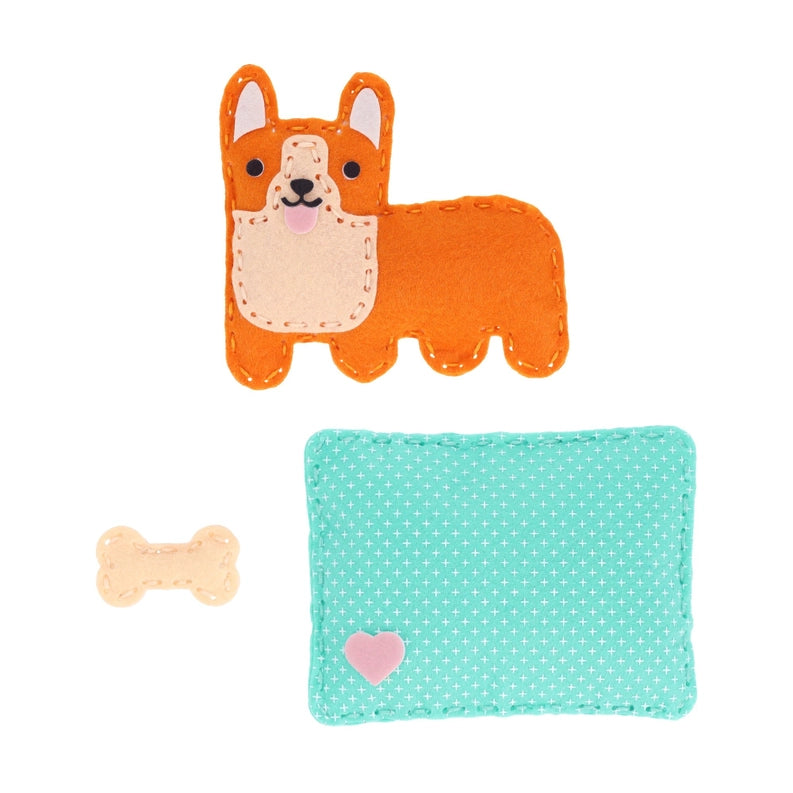 Mini Craft Kit Pocket Pet Corgi