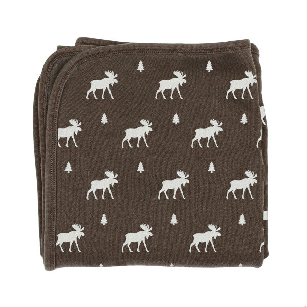 Bark Moose Cozy Organic Cotton Blanket