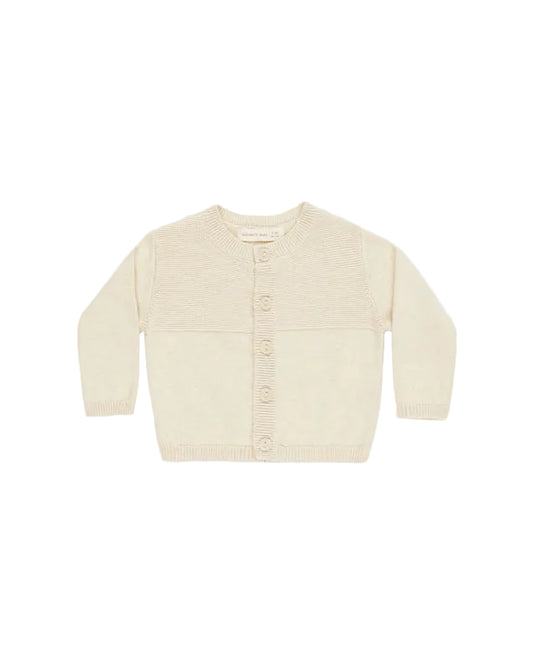 Heathered Natural Knit Cardigan