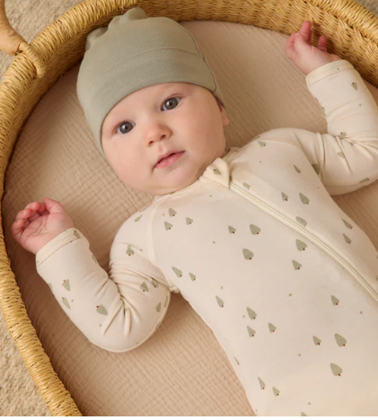 Trees Bamboo Zip Footie