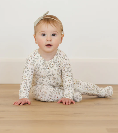 Woodland Bamboo Zip Footie