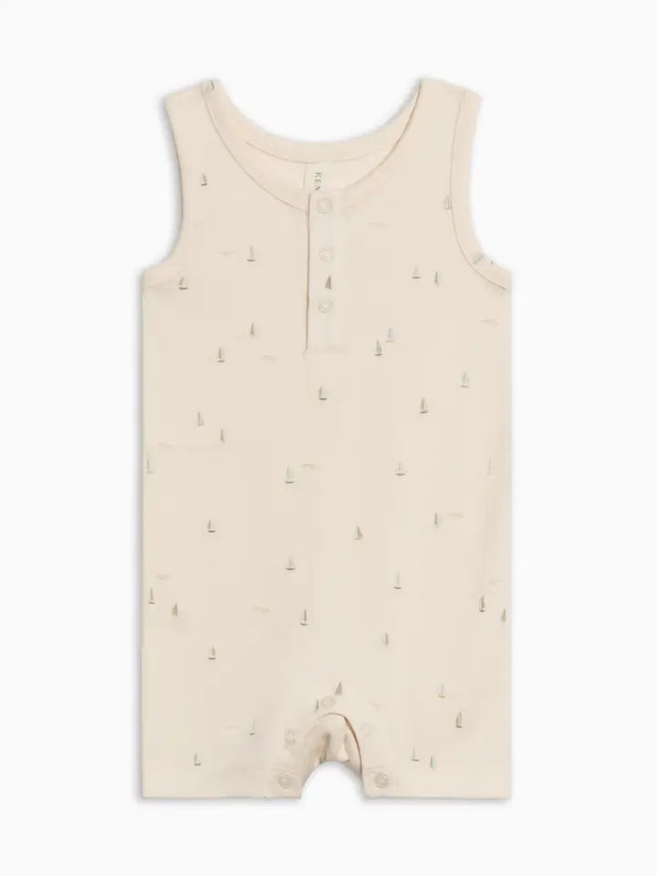 Nile Romper in Marina