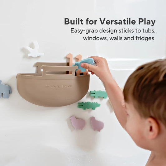 Noah's Ark Silicone Playset