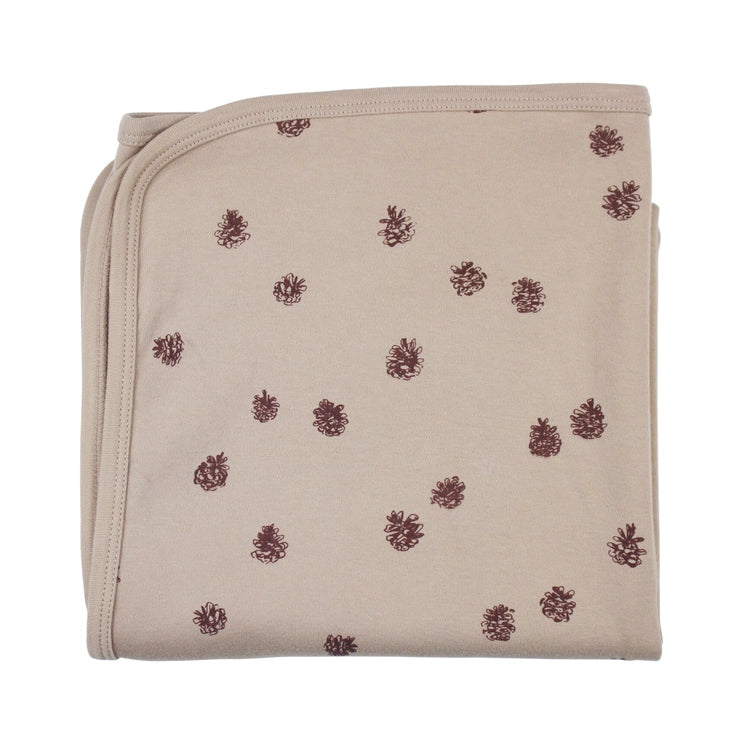 Pinecone Organic Cotton Blanket