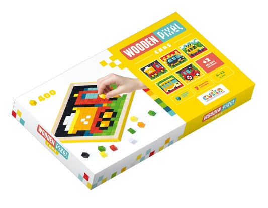 Wooden Pixels Cars 400 pieces