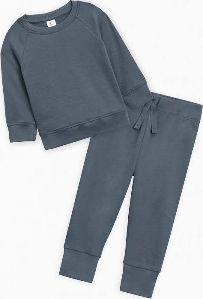 2 Pc Pullover & Pant Set in Harbor