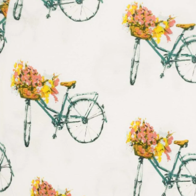 Bicycle Bamboo Three- Layer Kerchief Bib