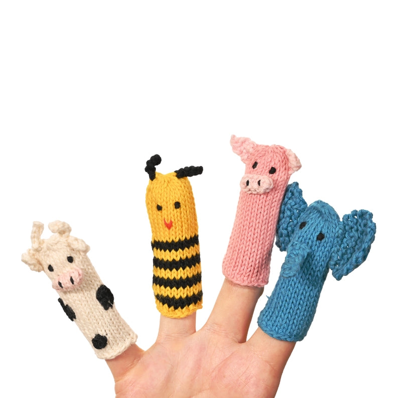 Organic Cotton Finger Puppets