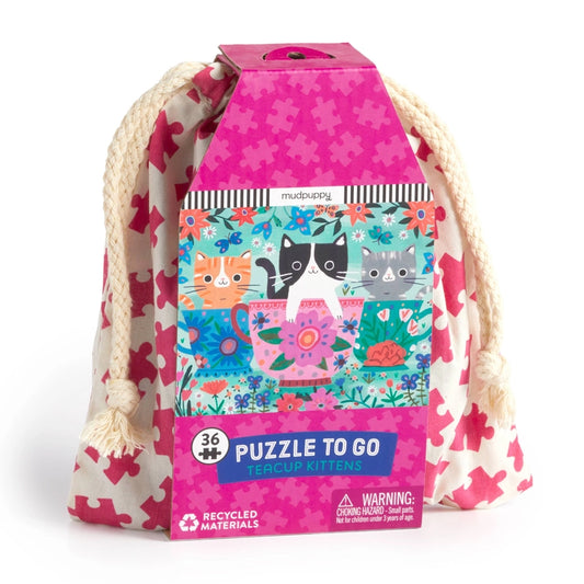 Puzzle To Go Teacup Kittens