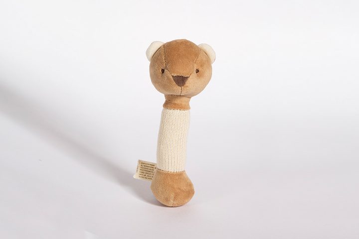 Bear Grasping Rattle