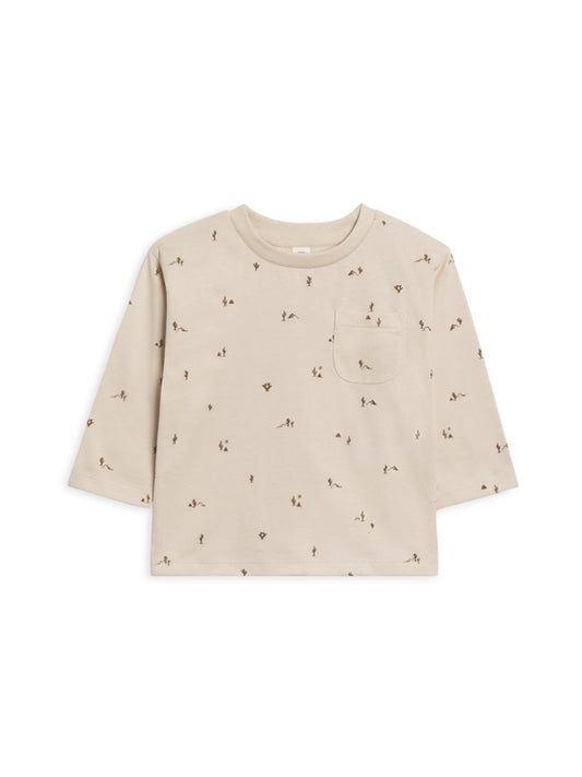 Reese Drop Shoulder Tee - Cactus