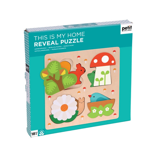 This is my Home Wooden Reveal Puzzle
