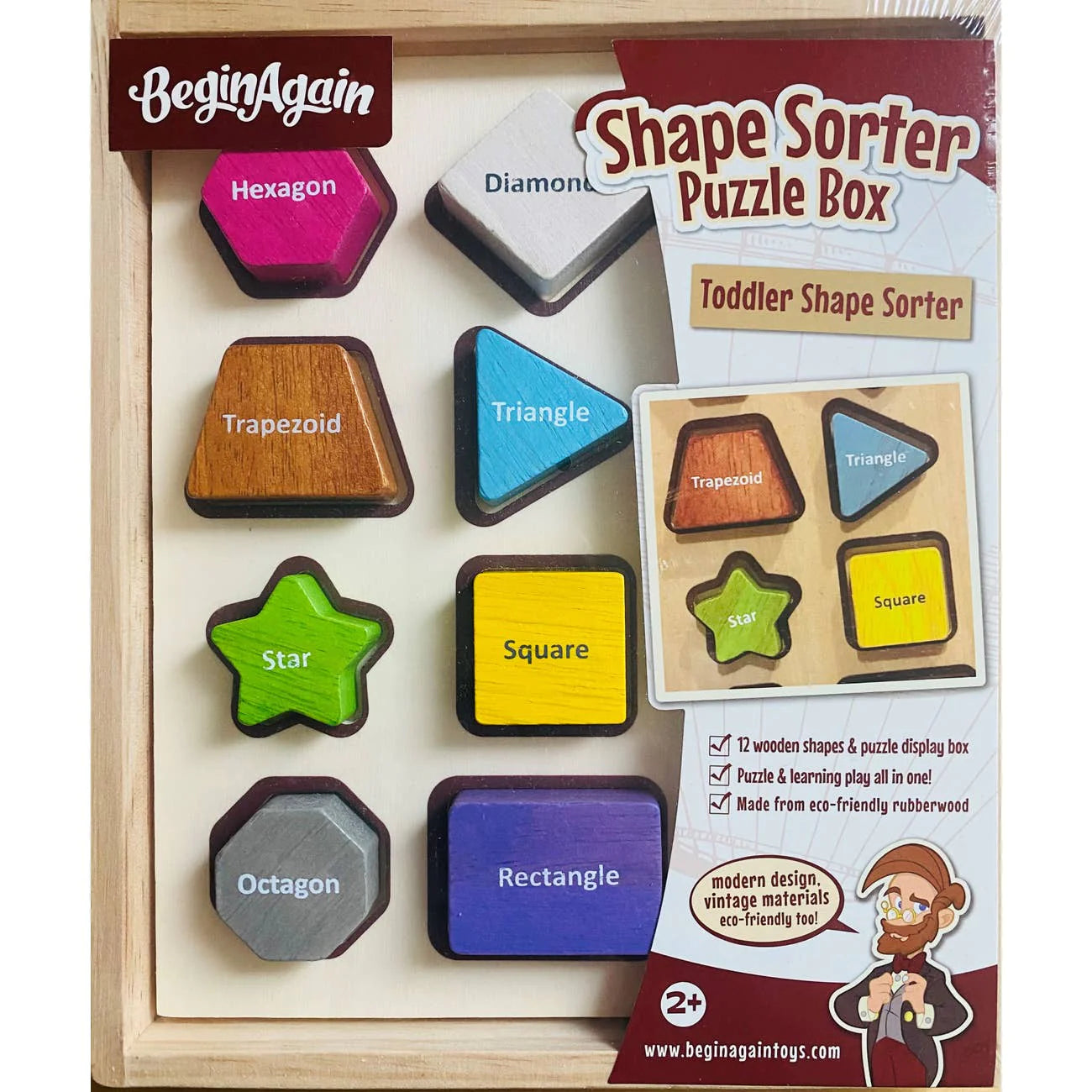 Shape Sorter Puzzle Box