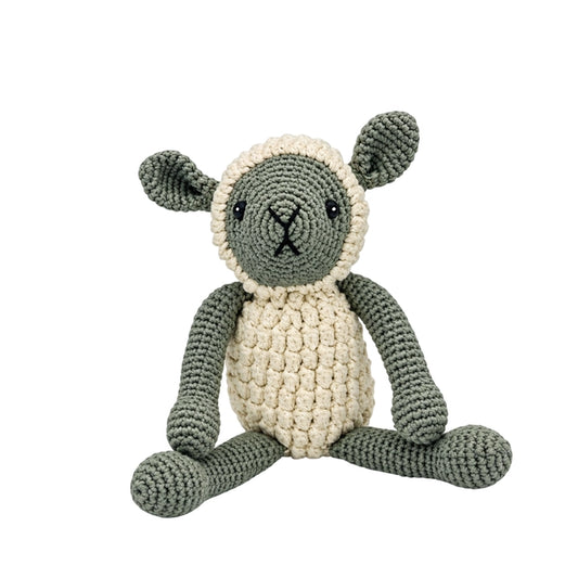 Organic Cotton Sheep Rattle