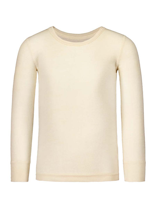 Silk/Wool Long Sleeve Undershirt