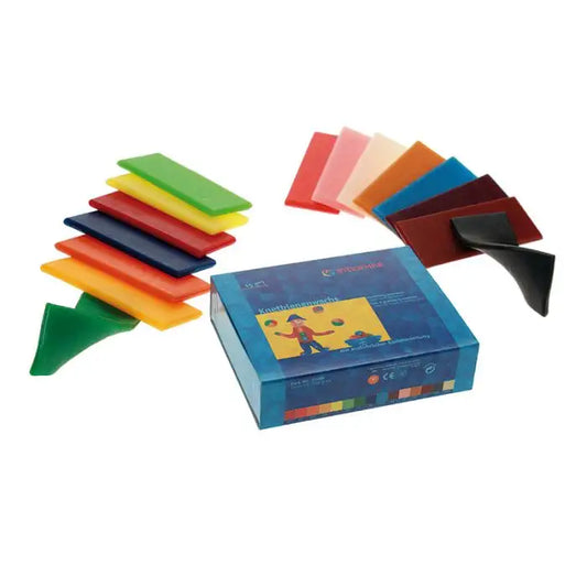 Stockmar Modeling Beeswax Singles - 15 assorted colors