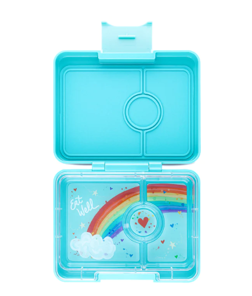 Yumbox Snack Size Misty Aqua