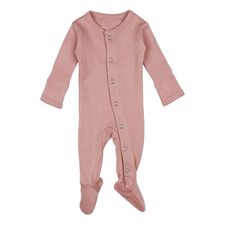 Preemie/Newborn Organic Snap Footie