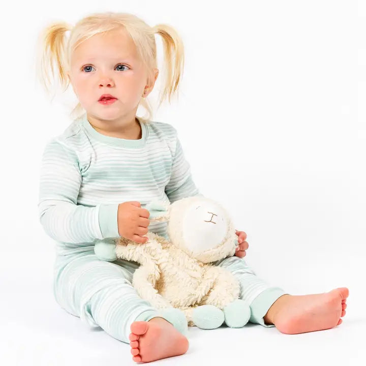 Organic Snuggle Sheep Lovey Sherpa Toy