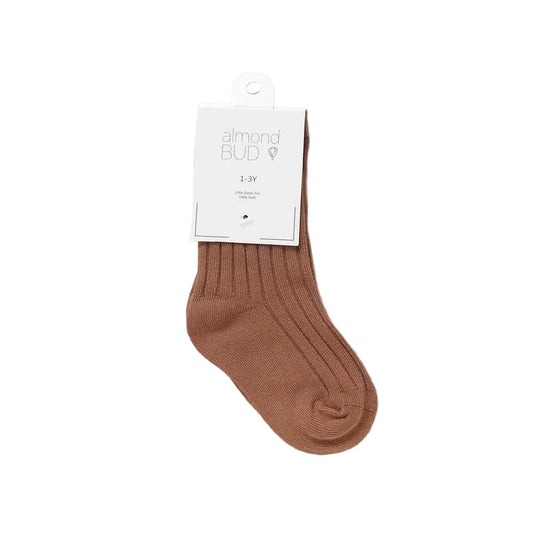 Rust Organic Cotton Baby/Toddler Socks