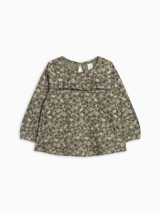 Sorren Ruffle Long Sleeve Top & Legging Set in Kelsey