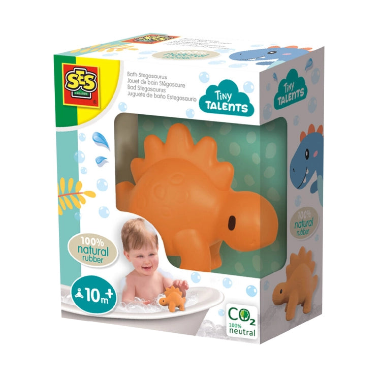 Stegosaurus Natural Rubber Bath Toy
